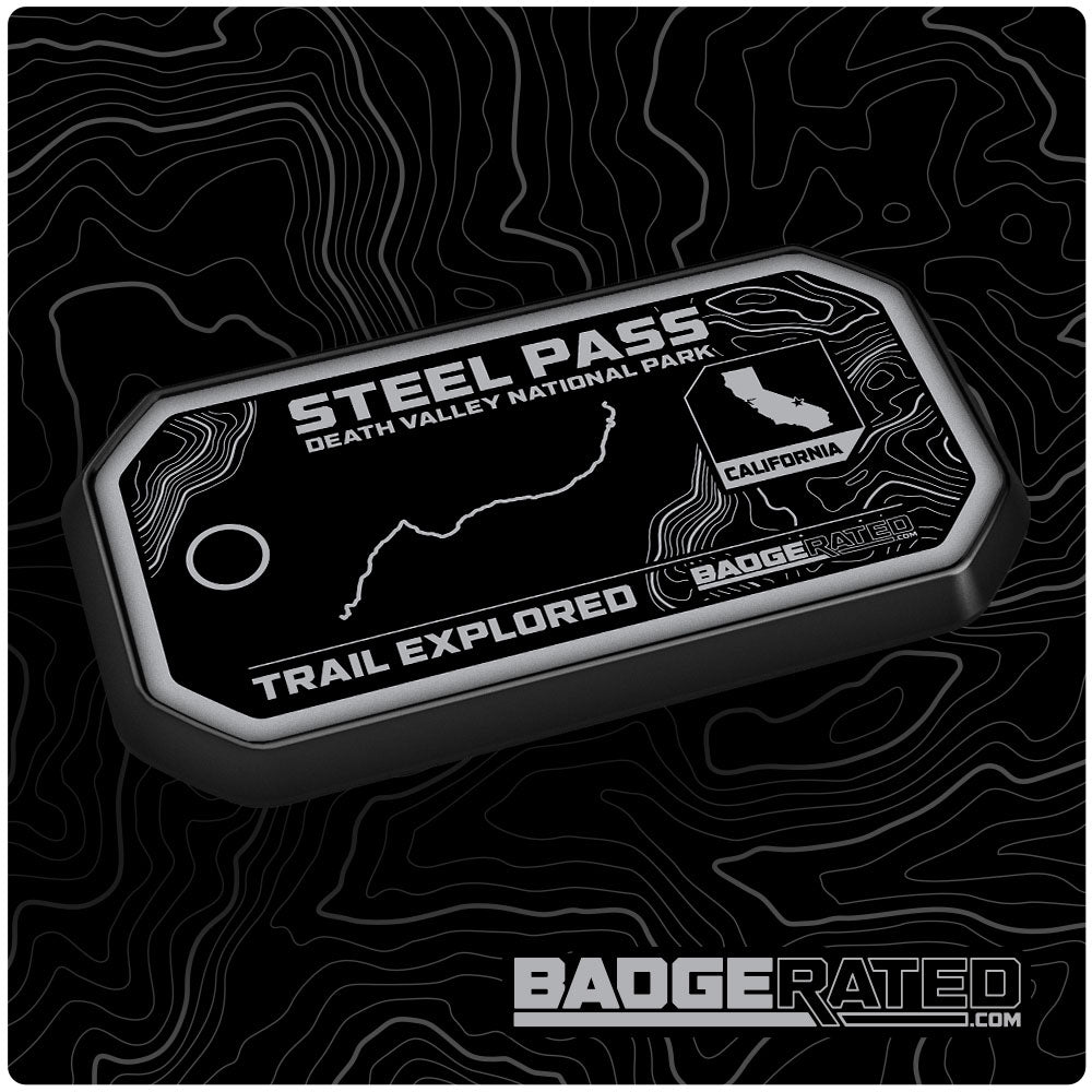 Steel Pass Trail Badge (Death Valley National Park, CA)
