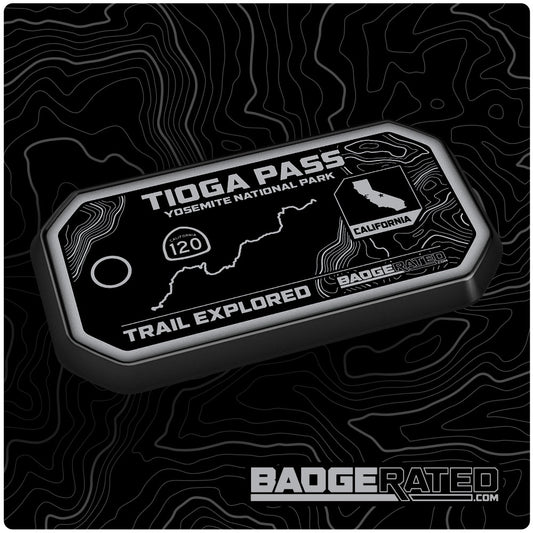 Tioga Pass Trail Badge (Yosemite National Park, CA)