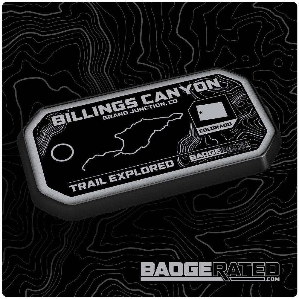 Billings Canyon Trail Badge (Grand Junction, CO)