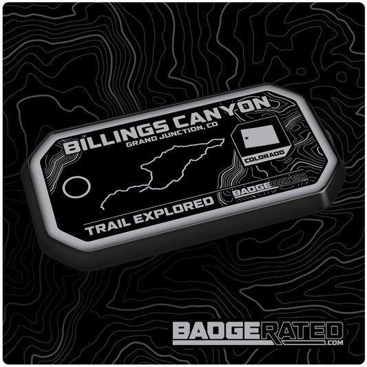 Billings Canyon Trail Badge (Grand Junction, CO)