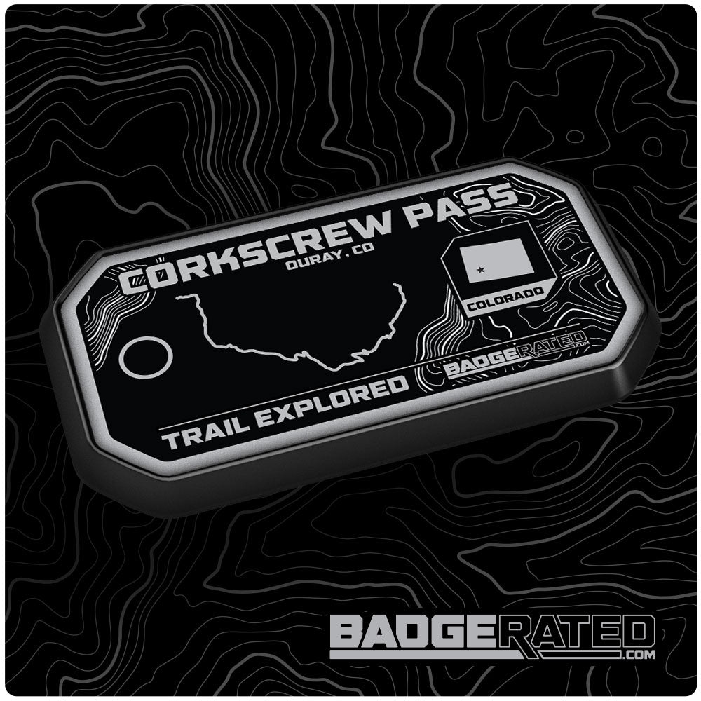 Corkscrew Pass Trail Badge (Ouray, CO)