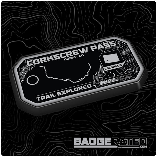 Corkscrew Pass Trail Badge (Ouray, CO)