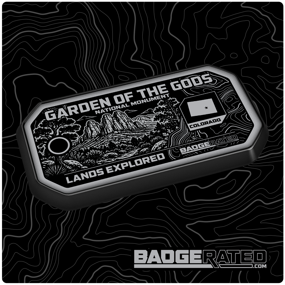 Garden of the Gods National Monument Lands Badge (Colorado)