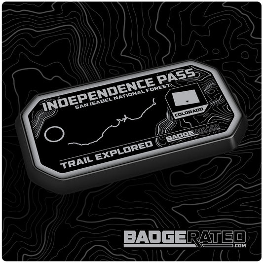 Independence Pass Trail Badge (San Isabel National Forest, CO)