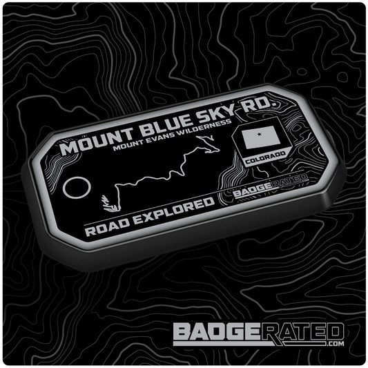 Mount Blue Sky Road Badge (Mt. Evans Wilderness, CO)