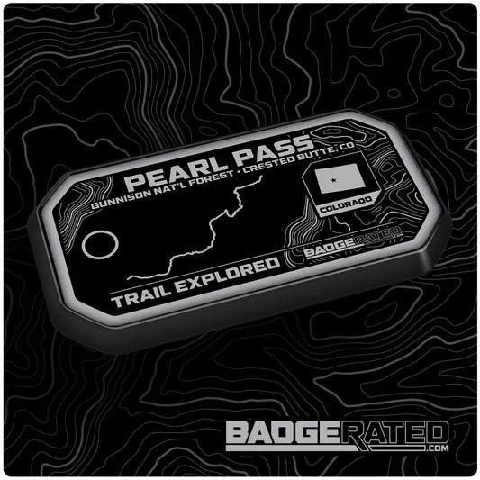 Pearl Pass Trail Badge (Gunnison National Forest - Crested Butte, CO)