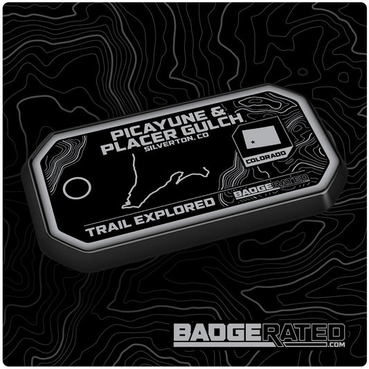 Picayune and Placer Gulch Trail Badge (Silverton, CO)