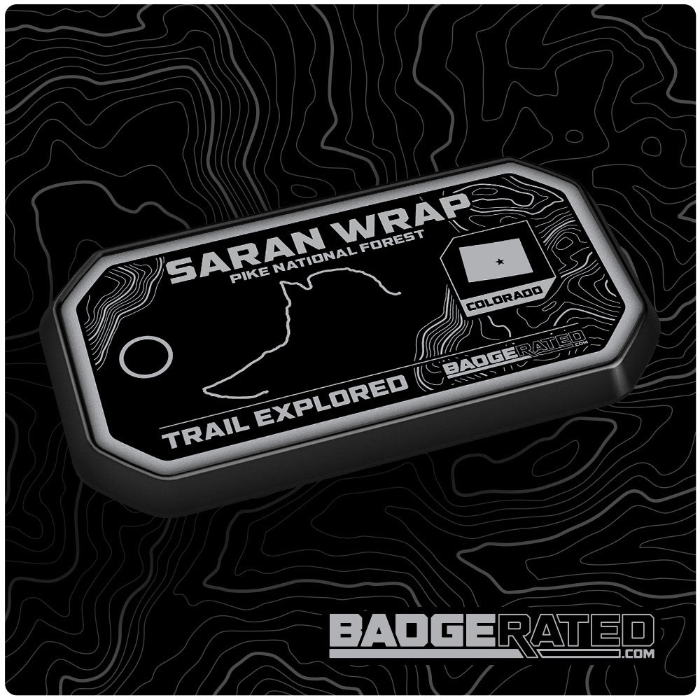 Saran Wrap Trail Badge (Pike National Forest, CO)