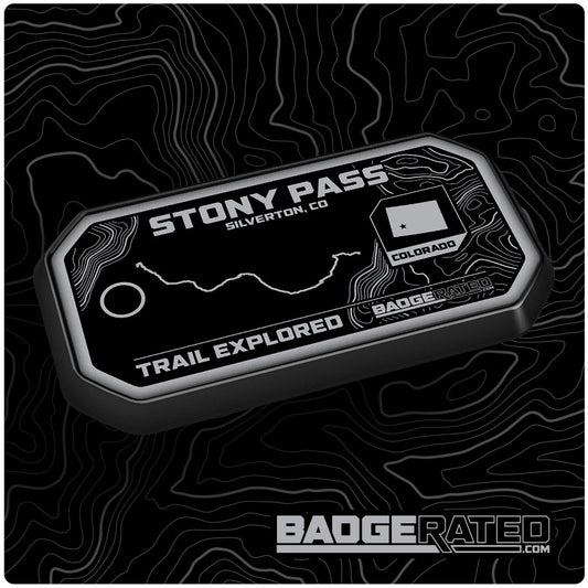 Stony Pass Trail Badge (Silverton, CO)
