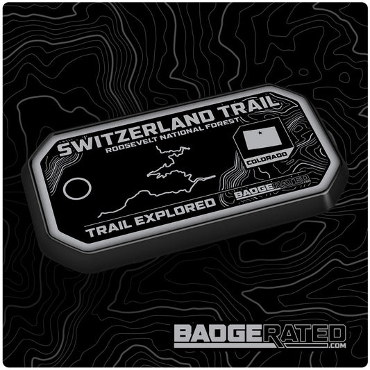 Switzerland Trail Badge (Roosevelt National Forest, CO)