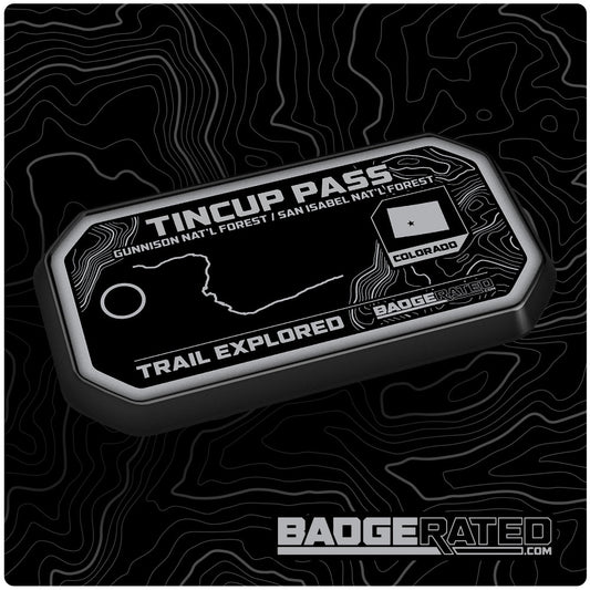 Tincup Pass Trail Badge (Gunnison/San Isabel Nat'l Forests, CO)