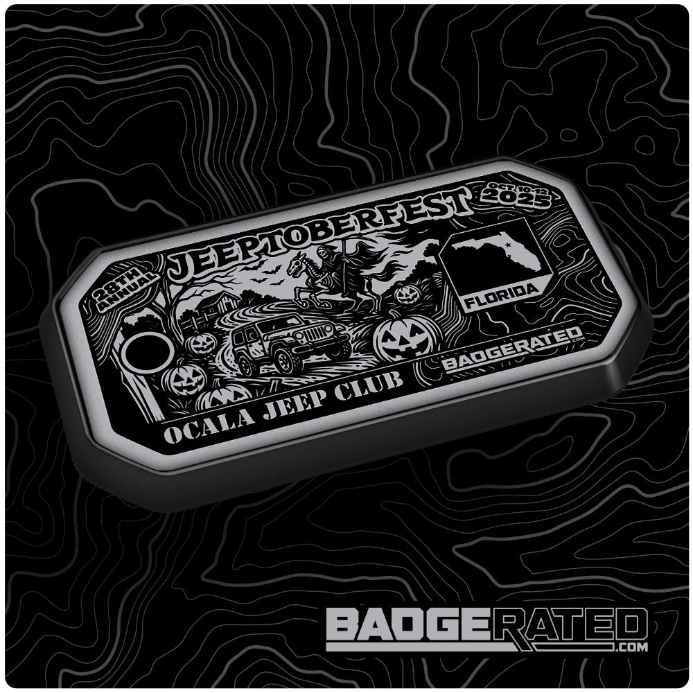 Ocala Jeeptoberfest 2025 Event Badge 2025 (Ocala, FL)
