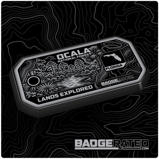 Ocala National Forest Lands Badge - Logo (Ocala, FL)