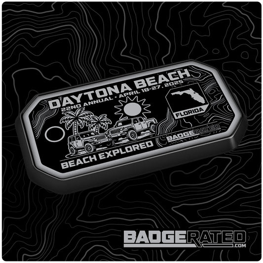 Daytona 2025 Event Badge (Daytona Beach, FL)