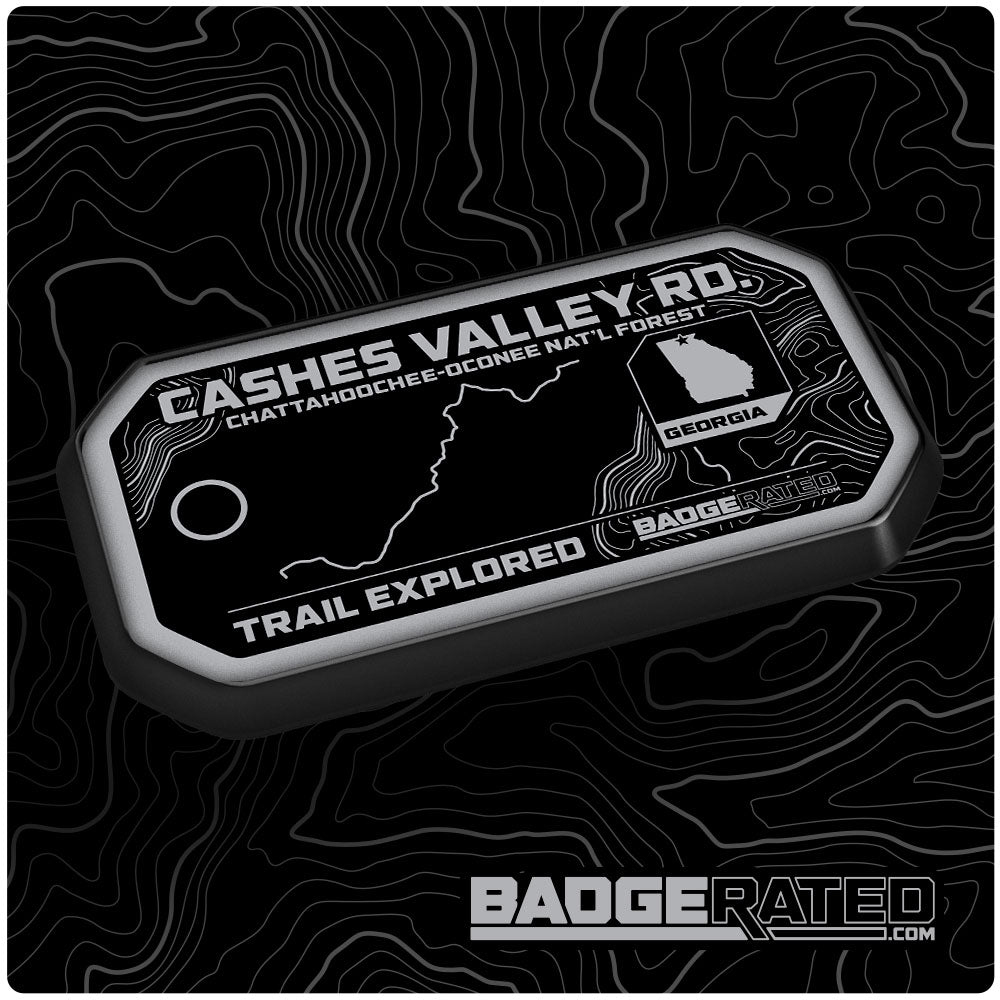 Cashes Valley Rd. Trail Badge (Chattahoochie-Oconee Nat'l Forest, GA)
