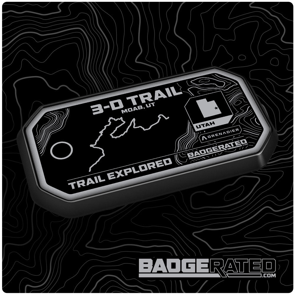 3-D Trail Badge (Moab, UT) [INEOS GRENADIER]