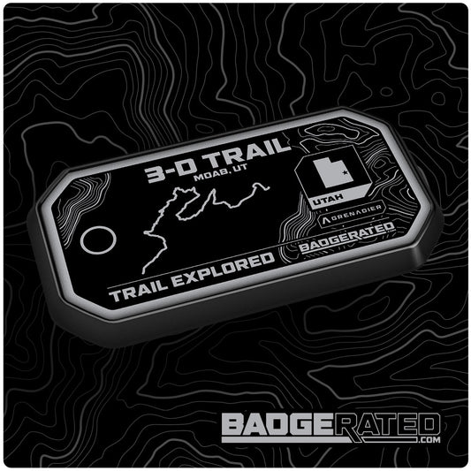 3-D Trail Badge (Moab, UT) [INEOS GRENADIER]