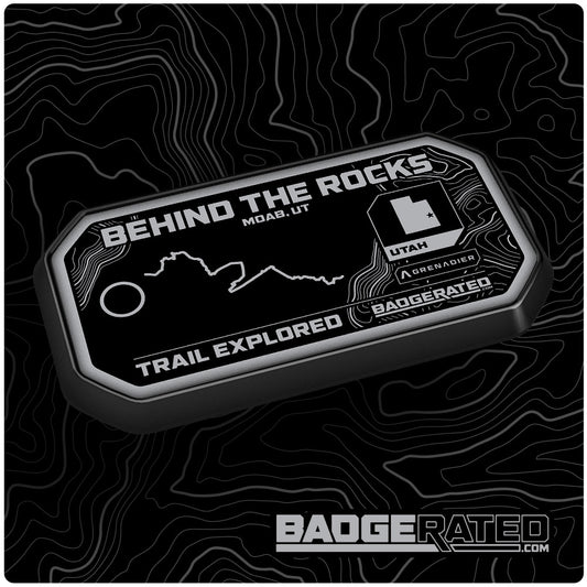 Behind the Rocks Trail Badge (Moab, UT) [INEOS GRENADIER]