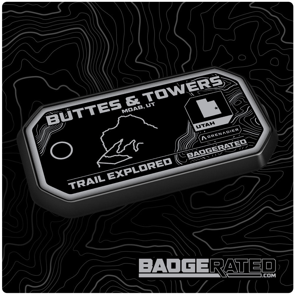 Buttes and Towers Trail Badge (Moab, UT) [INEOS GRENADIER]