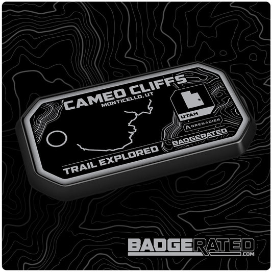 Cameo Cliffs Trail Badge (Monticello, UT) [INEOS GRENADIER]