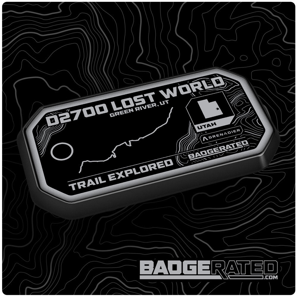 D2700 Lost World Trail Badge (Green River, UT) [INEOS GRENADIER]