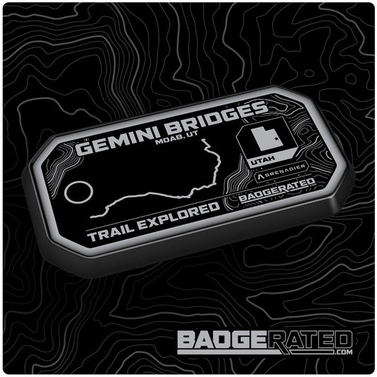 Gemini Bridges Trail Badge (Moab, UT) [INEOS GRENADIER]