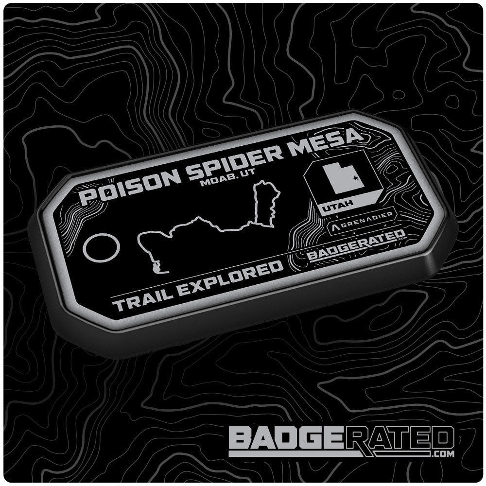 Poison Spider Mesa Trail Badge (Moab, UT) [INEOS GRENADIER]