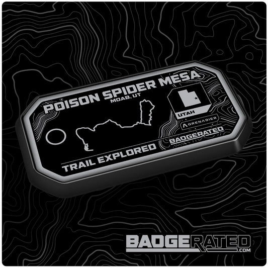 Poison Spider Mesa Trail Badge (Moab, UT) [INEOS GRENADIER]