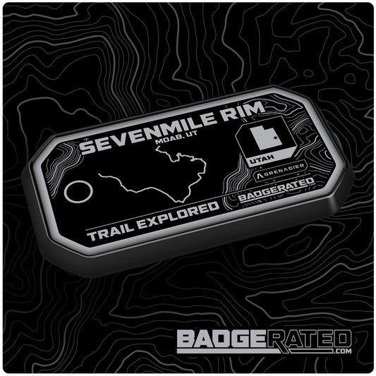 Sevenmile Rim Trail Badge (Moab, UT) [INEOS GRENADIER]