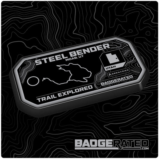 Steel Bender Trail Badge (Moab, UT) [INEOS GRENADIER]