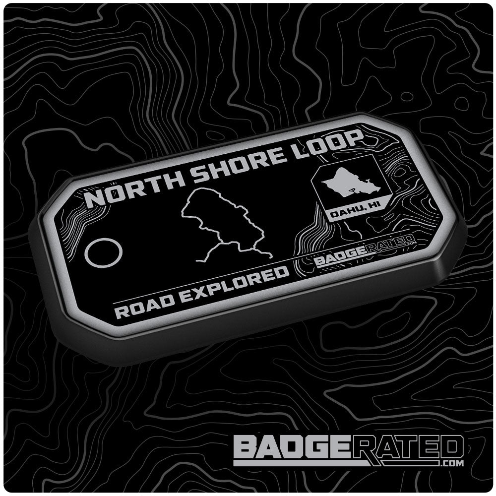 North Shore Loop Road Badge (Oahu, HI)