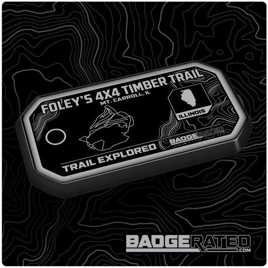 Foley's 4X4 Timber Trail Badge (Mt. Carroll, IL)