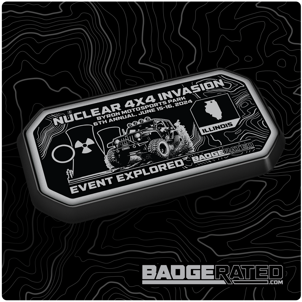 Nuclear 4x4 Invasion Event Badge - June 2024 (Byron, IL)