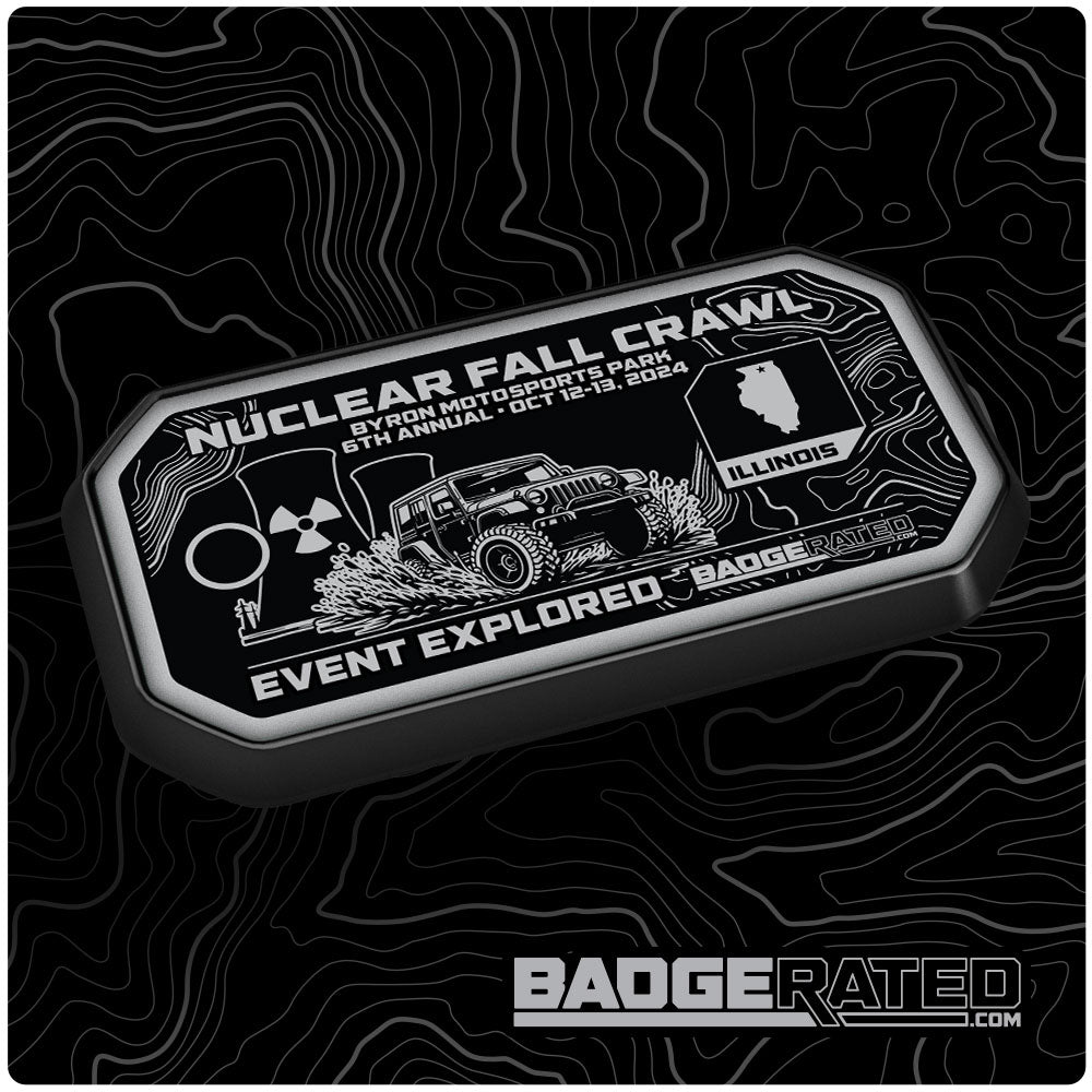 Nuclear Fall Crawl Event Badge - October 2024 (Byron, IL)