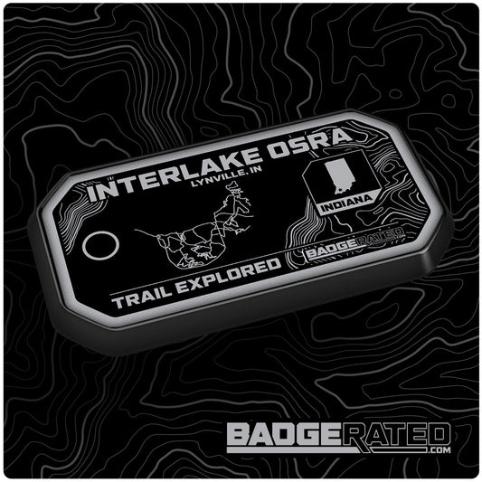 Interlake OSRA Trail Badge (Lynville, IN)