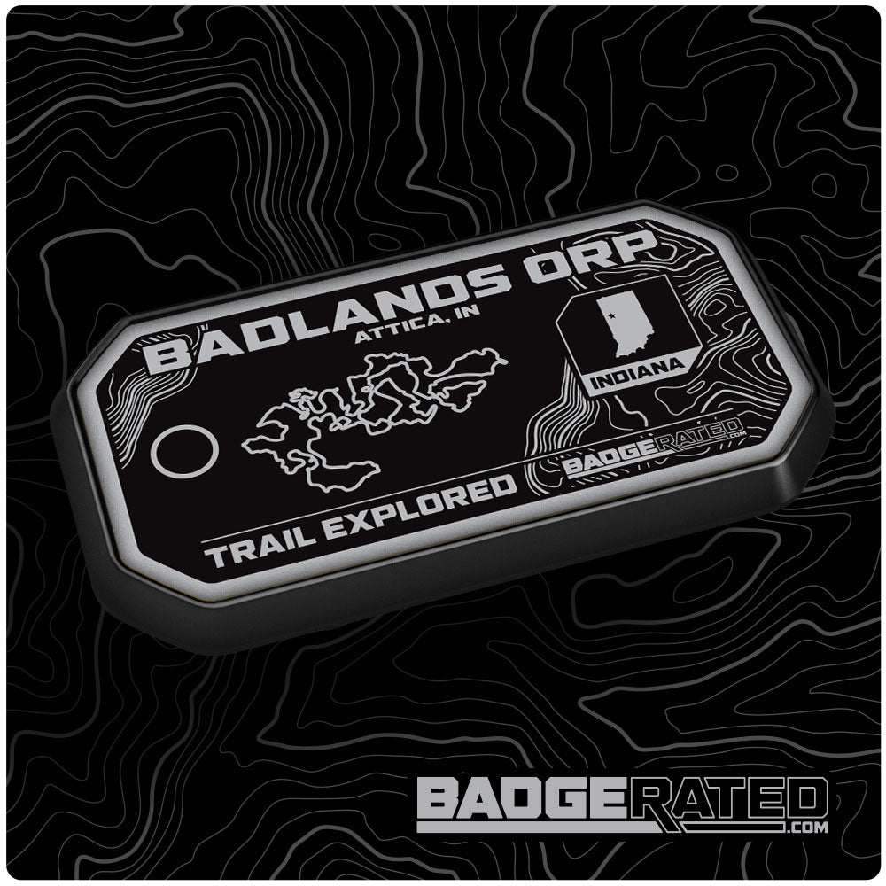 Badlands ORP Trail Badge (Attica, IN)