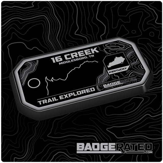16 Creek Trail Badge (Middlesboro, KY)