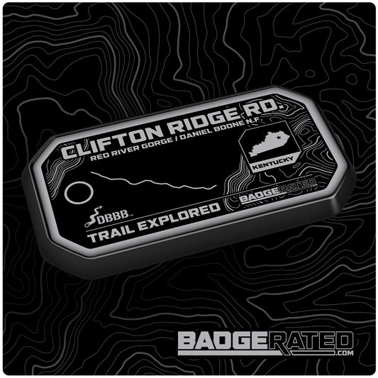 Clifton Ridge Road Badge (Red River Gorge / Daniel Boone N.F., KY) (Copy)