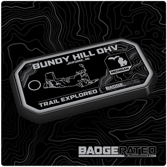 Bundy Hill Trail Badge (Jerome, MI)