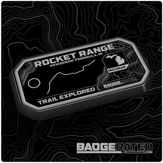Rocket Range Trail Badge (Keweenaw Peninsula, MI)