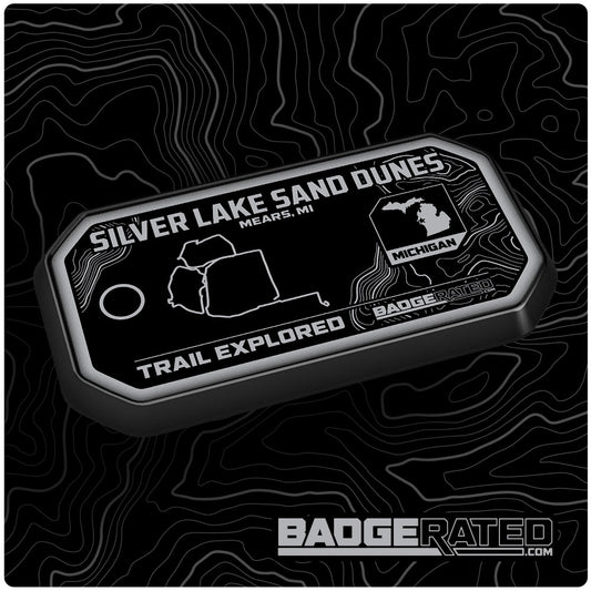 Silver Lake Sand Dunes Trail Badge (Mears, MI)