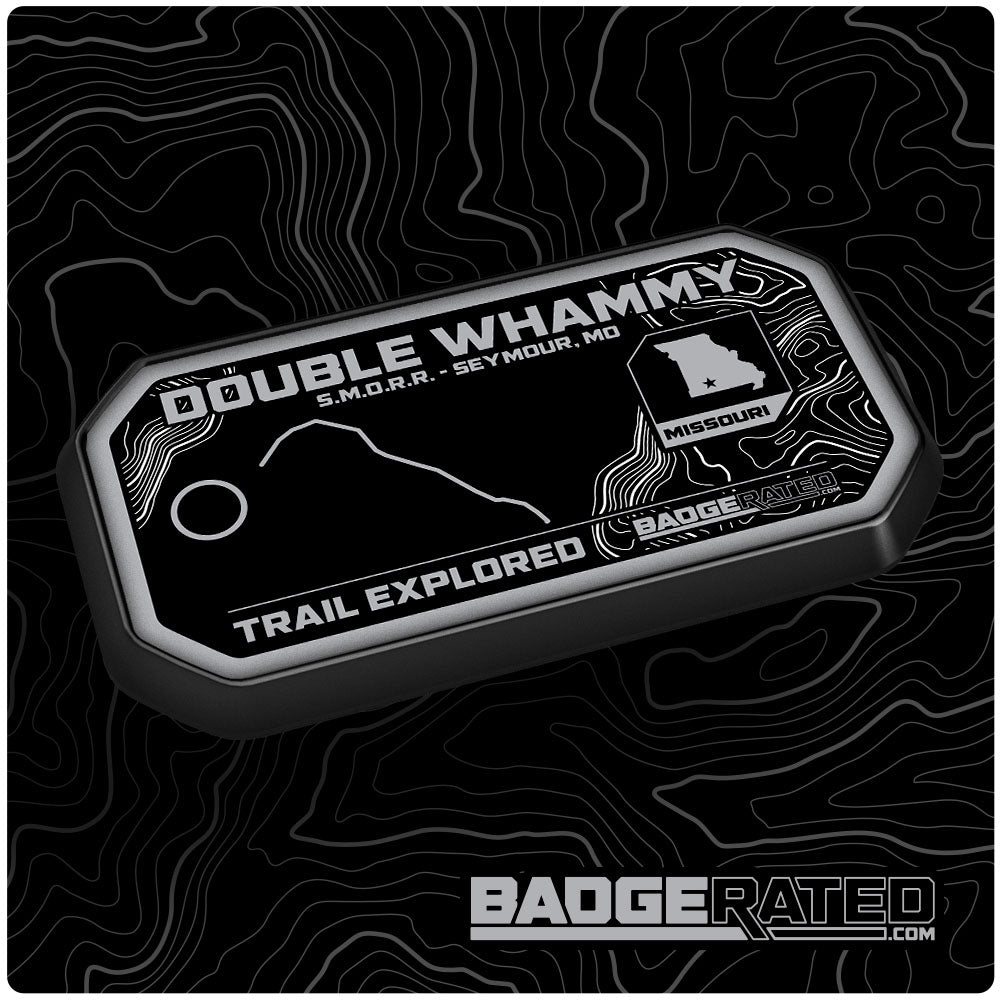 Double Whammy Trail Badge (S.M.O.R.R. - Seymour, MO)