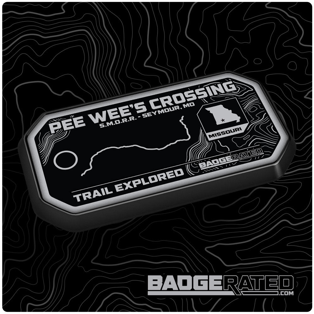 Pee Wee's Crossing Trail Badge (S.M.O.R.R. - Seymour, MO)