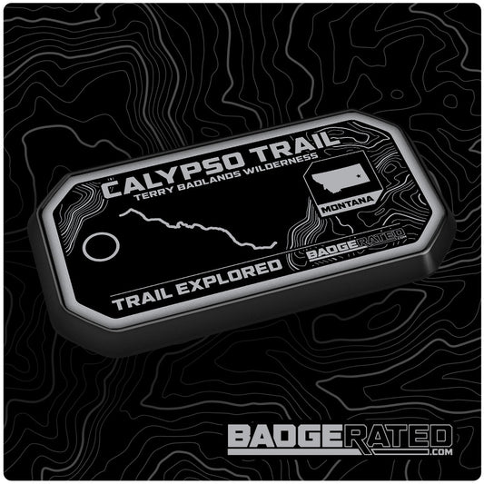 Calypso Trail Badge (Terry badlands Wilderness, MT)