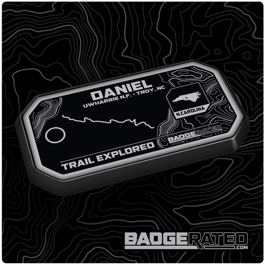 Daniel Trail Badge (Uwharrie N.F. - Troy, NC)