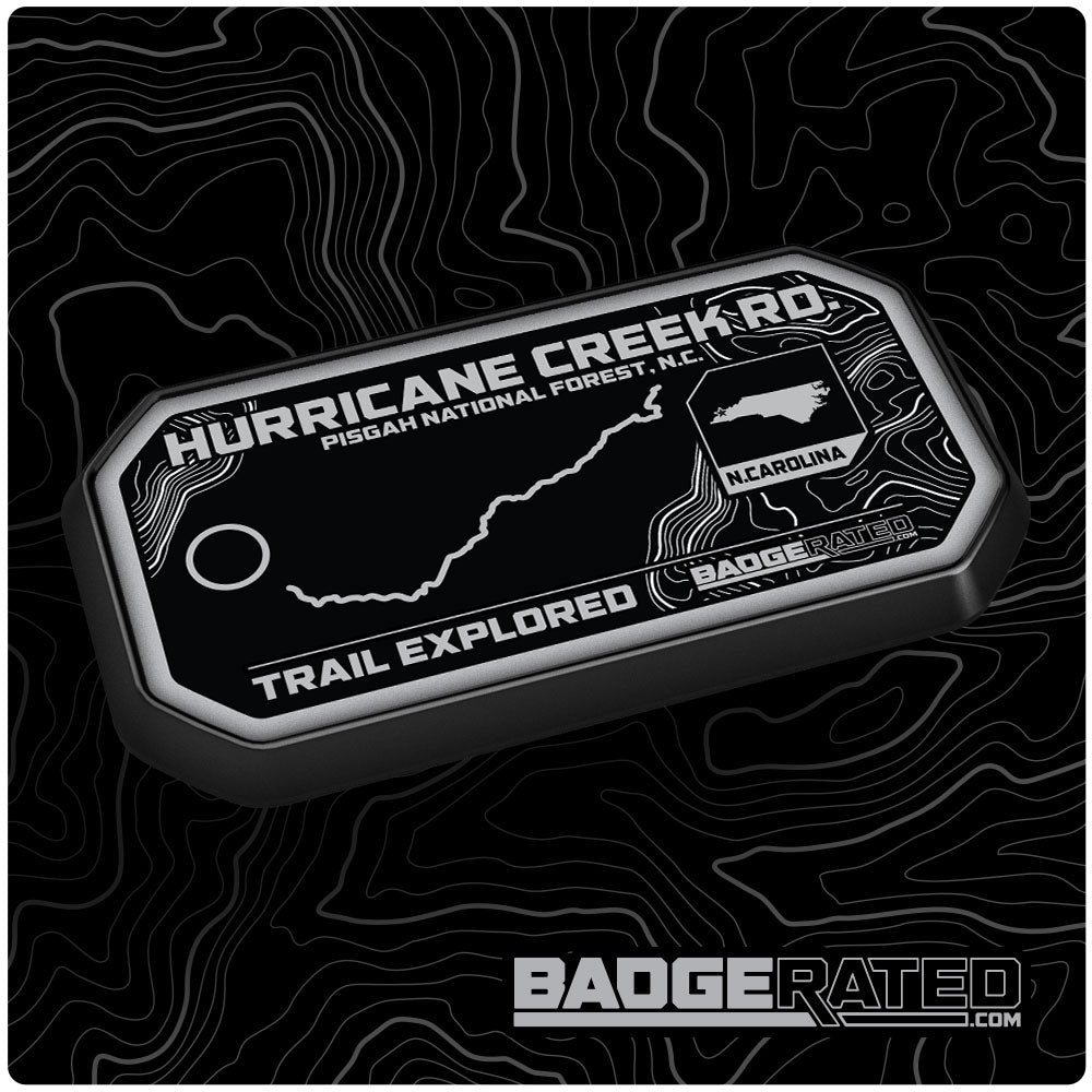 Hurricane Creek Rd Trail Badge (Pisgah Nat'l Forest, NC)