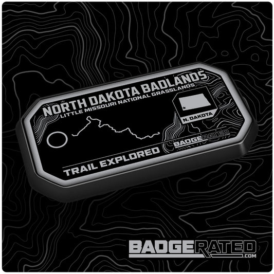 North Dakota Badlands Trail Badge (Little Missouri National Grasslands, ND)