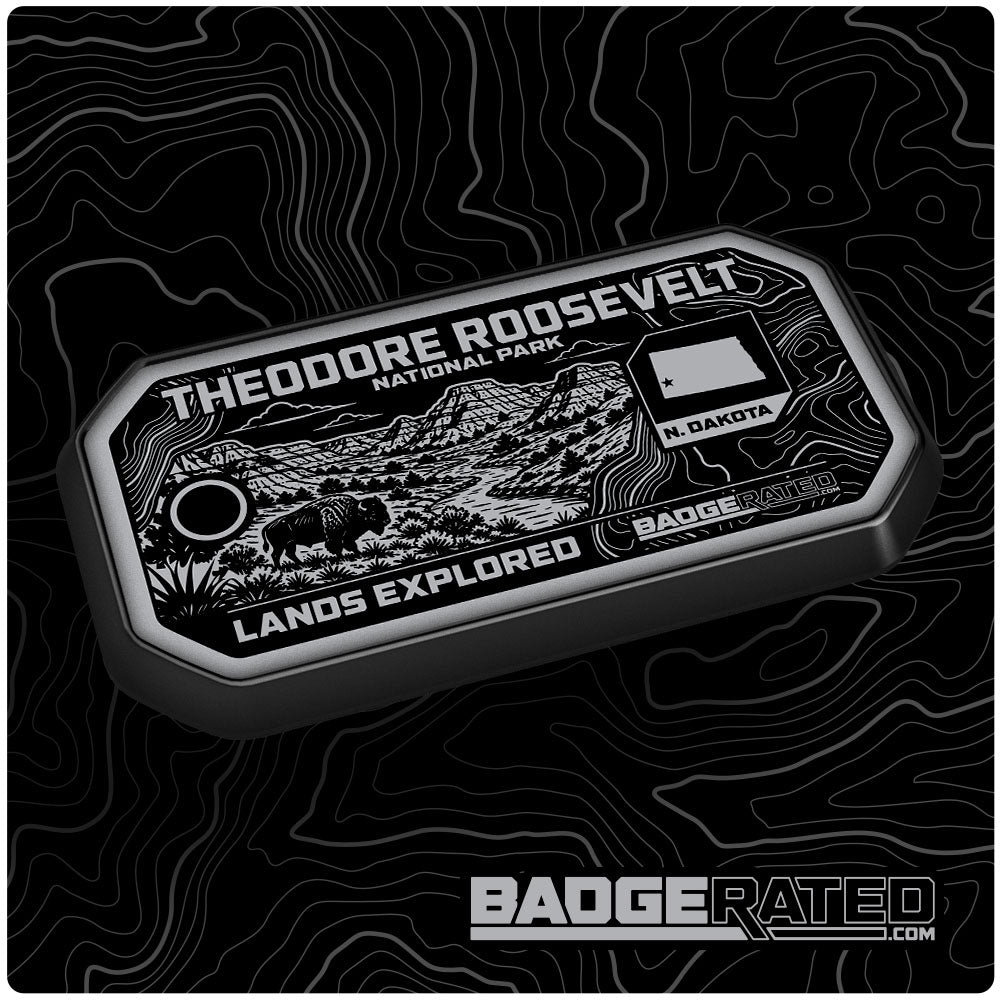 Theodore Roosevelt National Park Lands Badge (North Dakota)