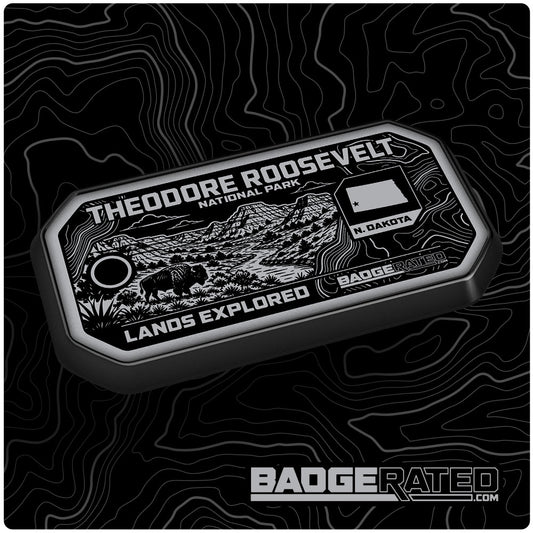 Theodore Roosevelt National Park Lands Badge (North Dakota)