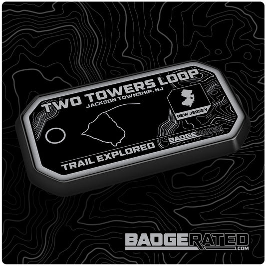 Two Towers Loop Trail Badge (Jackson Township, NJ)